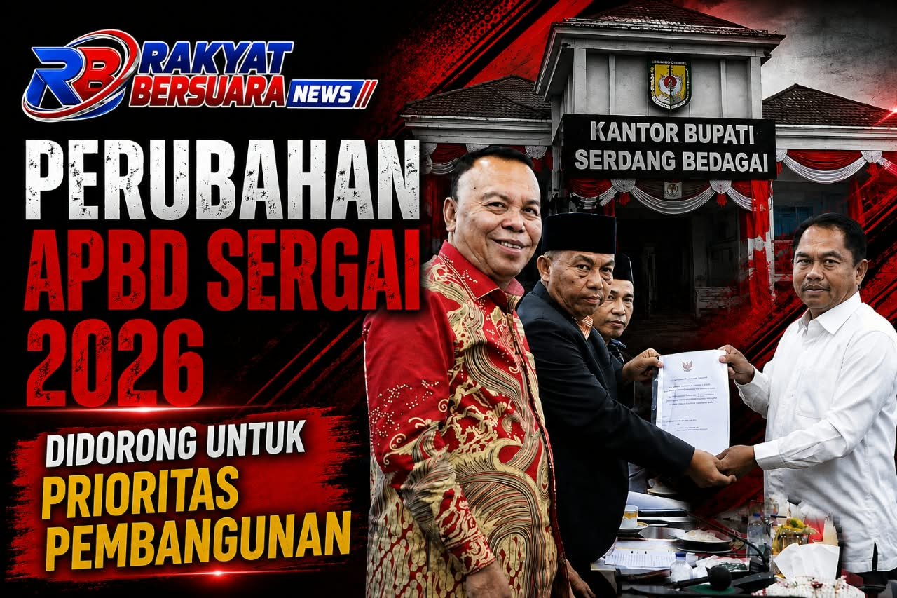Perubahan APBD Sergai 2026 Didorong untuk Prioritas Pembangunan