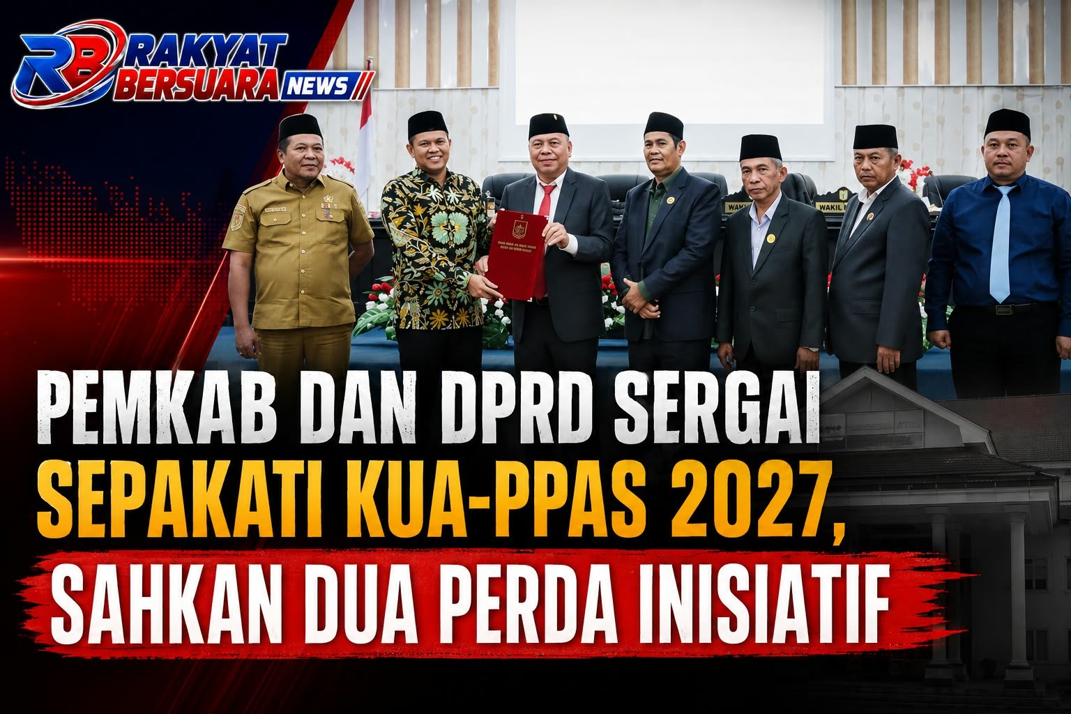 Pemkab dan DPRD Sergai Sepakati KUA-PPAS 2027, Sahkan Dua Perda Inisiatif