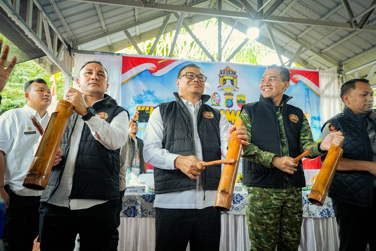 Pemkab Deli Serdang, Polrestabes Medan, dan TNI Bersama Warga Deklarasikan Jermal Tolak Narkoba