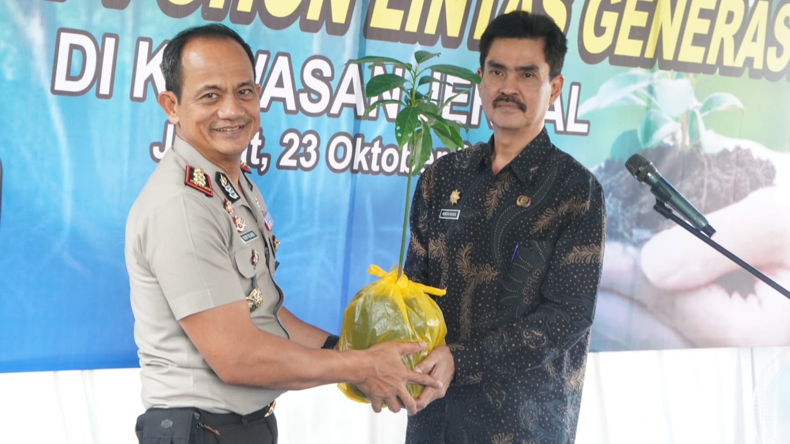 Polrestabes Medan Tanam 1.997 Bibit Pohon di Deli Serdang, Pemkab Tekankan Perawatan Berkelanjutan