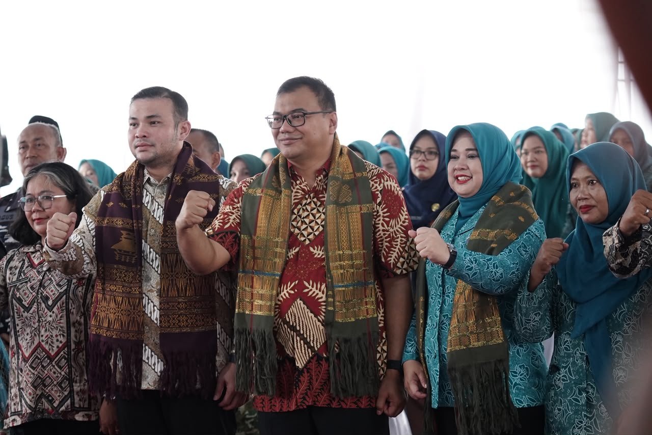 PTP2WKSS Sumut Evaluasi Desa Ramunia I, Anggaran Rp100 Juta untuk Penanganan Stunting Jadi Sorotan