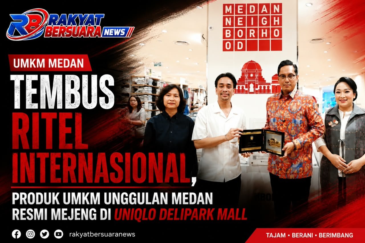 Tembus Ritel Internasional, Produk UMKM Unggulan Medan Resmi Mejeng di Uniqlo Delipark Mall