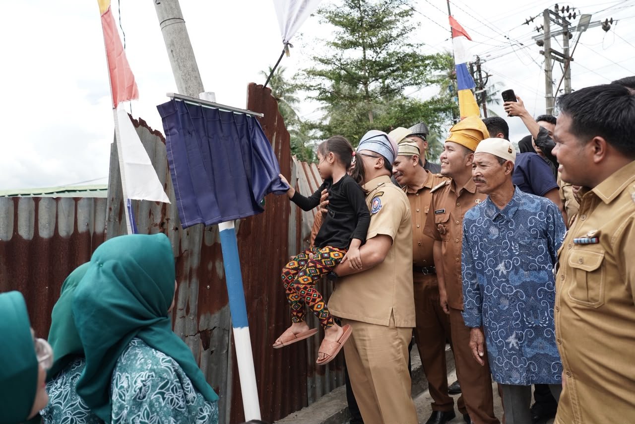 Puluhan Tahun Dinanti, Pemkab Deli Serdang Bangun Jalan 1,19 Kilometer di Hamparan Perak