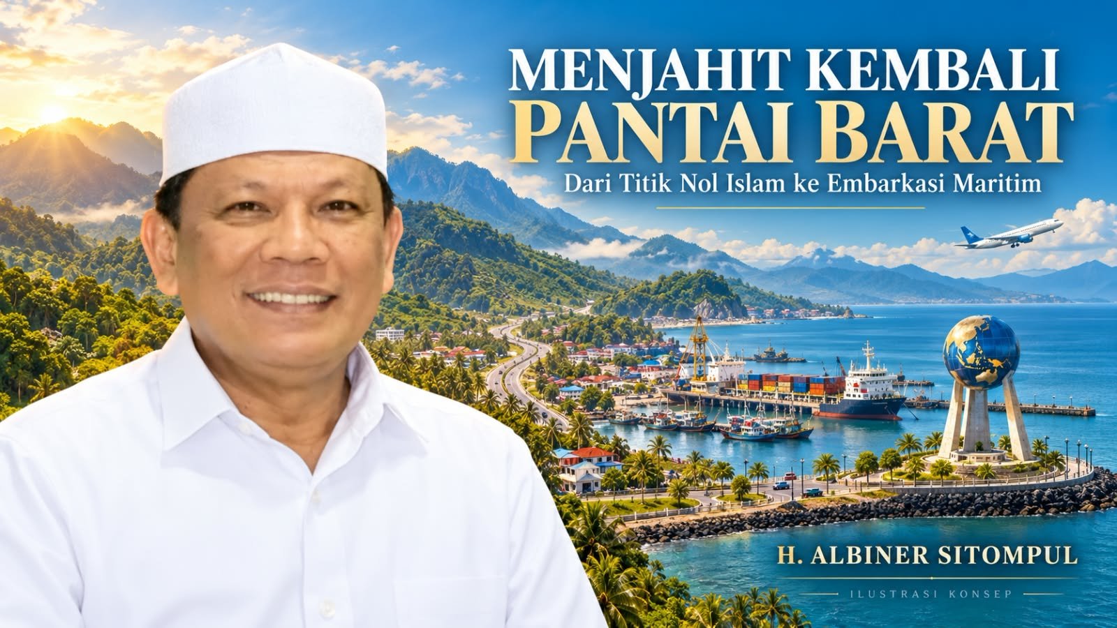 Yayasan RSGA Dorong Embarkasi Umrah Maritim, Bidik Penguatan Konektivitas dan Ekonomi Pantai Barat Sumatera