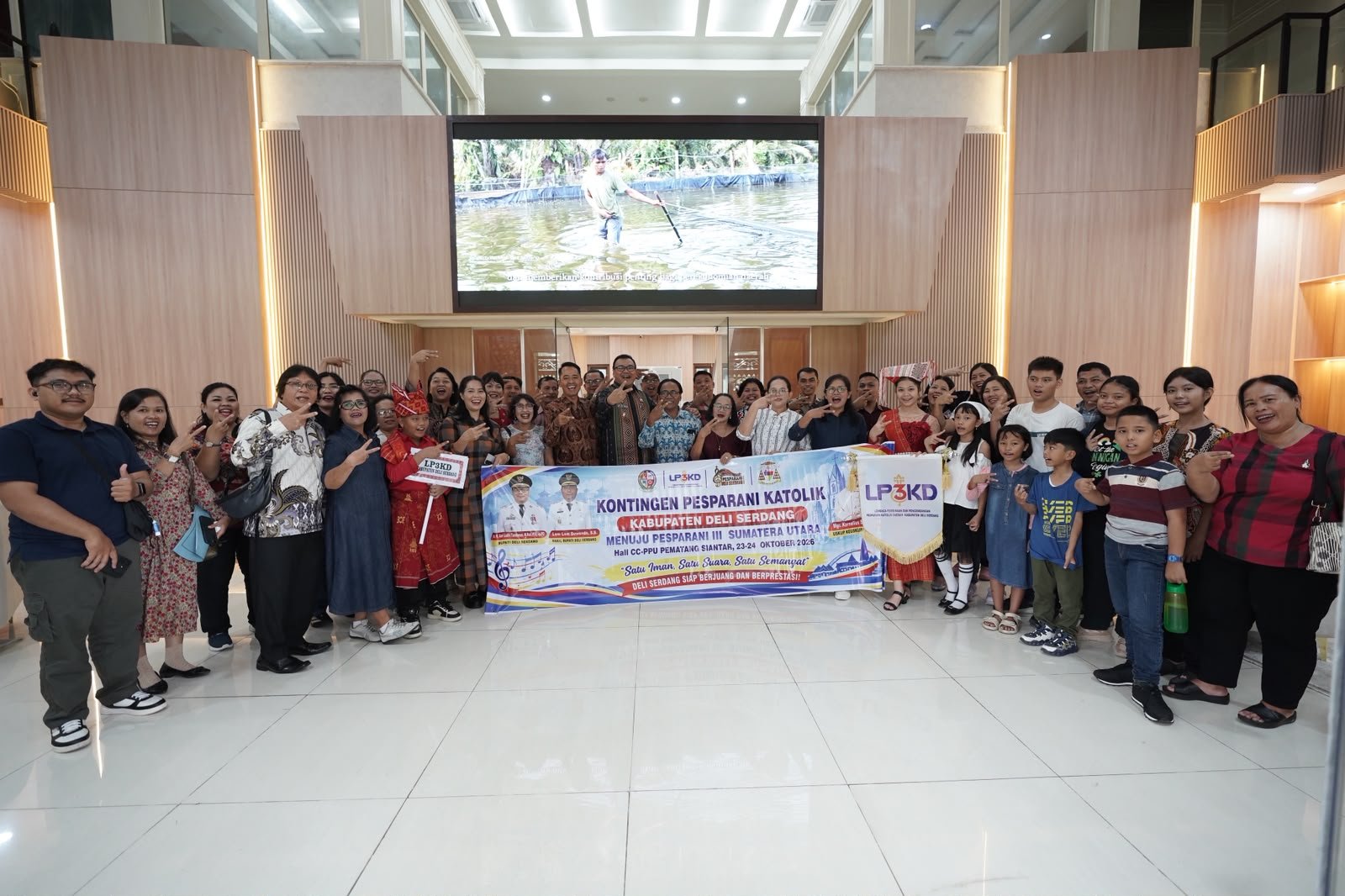 Bupati Deli Serdang Lepas 48 Peserta Pesparani 2026, Tekankan Prestasi dan Jaga Nama Baik Daerah