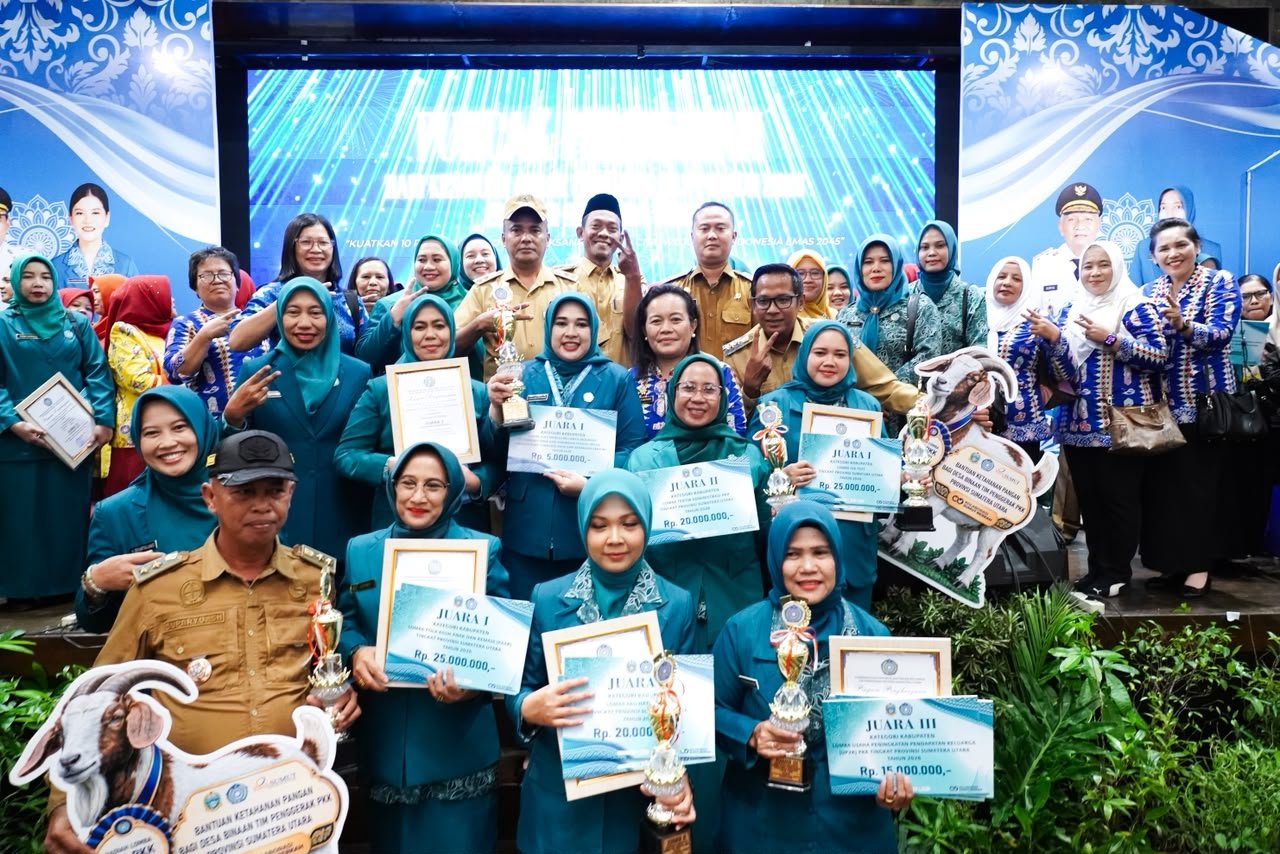 Deli Serdang Borong Lima Penghargaan di HKG PKK Sumut 2026, Juara I PAAR hingga IVA Test