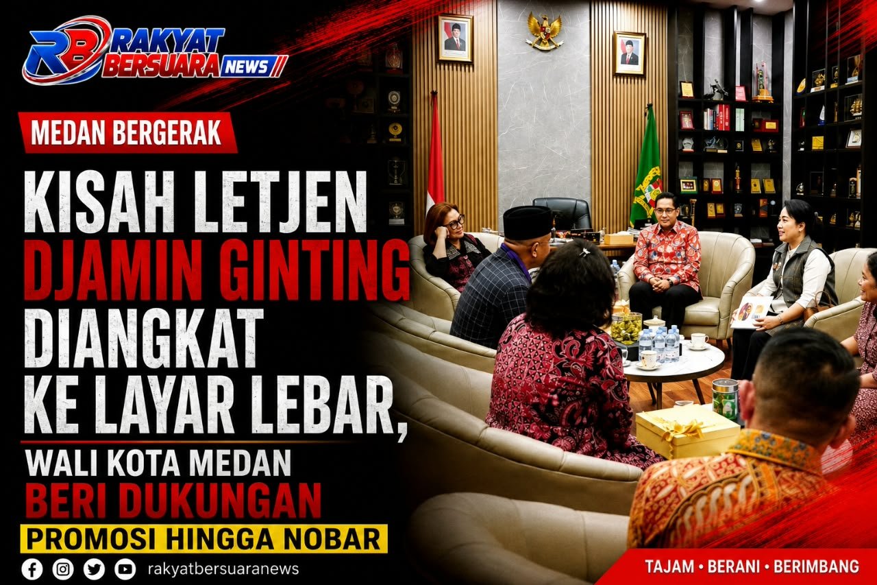 Kisah Letjen Djamin Ginting Diangkat ke Layar Lebar, Wali Kota Medan Beri Dukungan Promosi Hingga Nobar