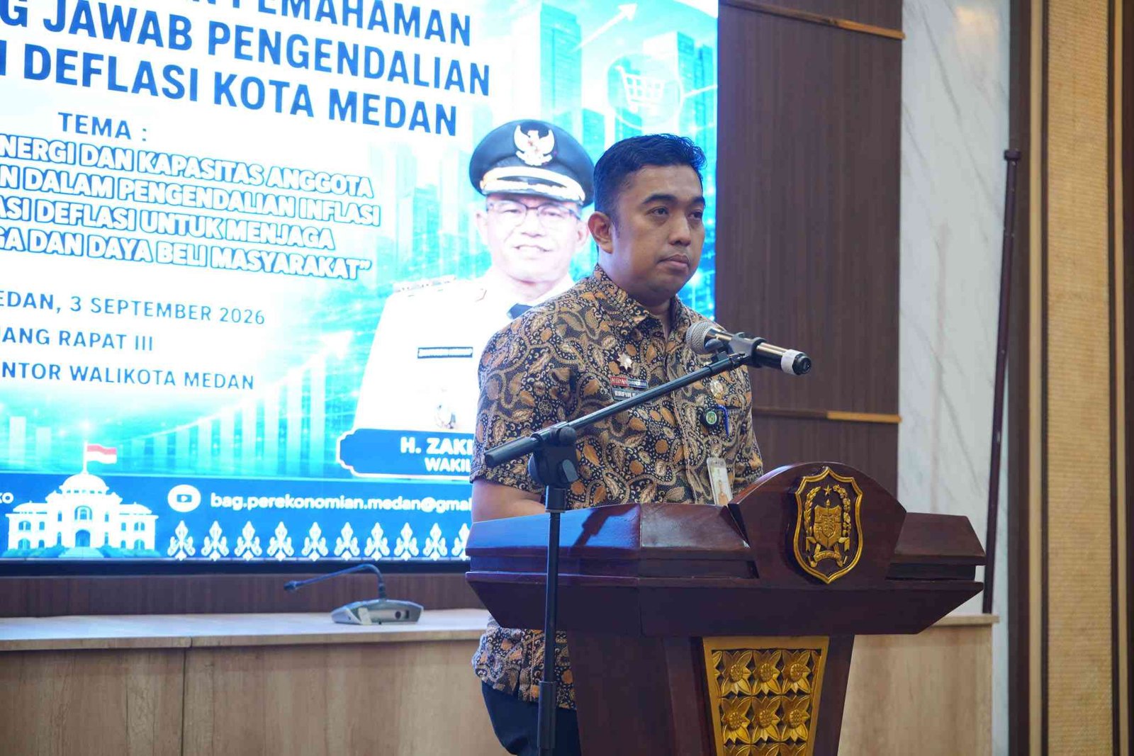 Rico Waas , Jangan Tunggu Harga Naik Baru TPID Bergerak
