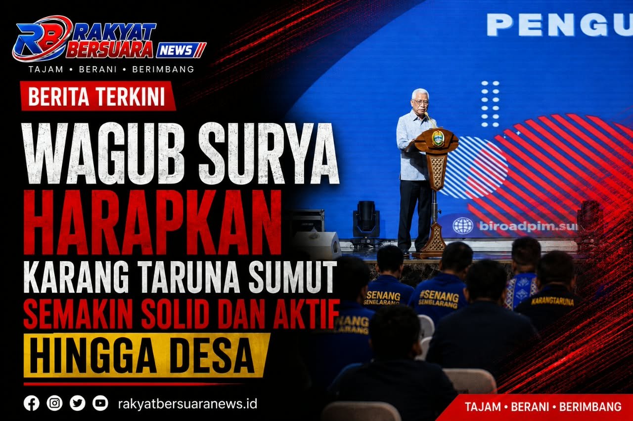 Wagub Surya Harapkan Karang Taruna Sumut Semakin Solid dan Aktif hingga Desa