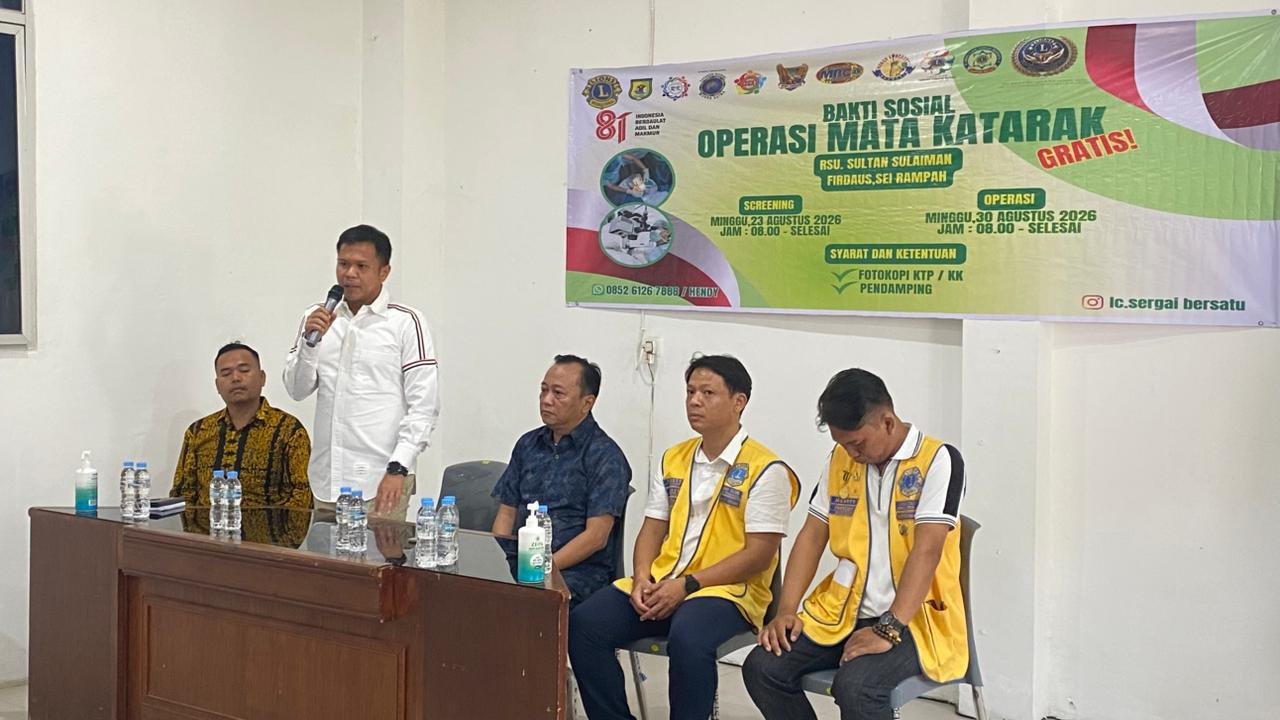 Secercah Harapan untuk Penglihatan Warga Sergai, 117 Pasien Jalani Operasi Katarak Gratis